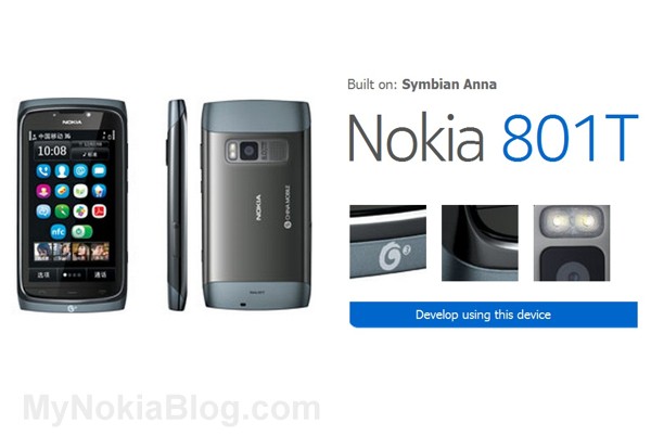  Nokia 801T   